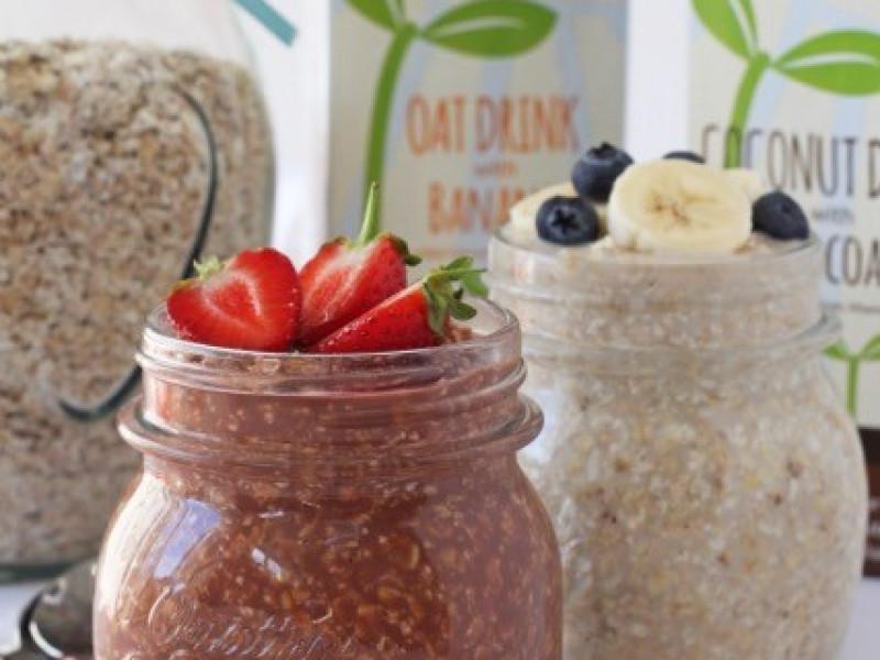 Planted UK: 2 Ingredient Overnight Oats