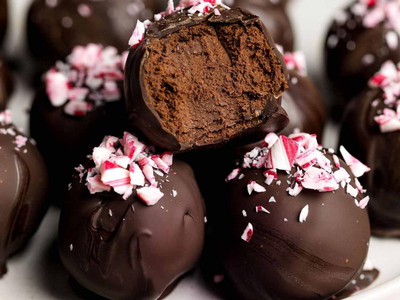 Planted UK: Peppermint Chocolate Truffles