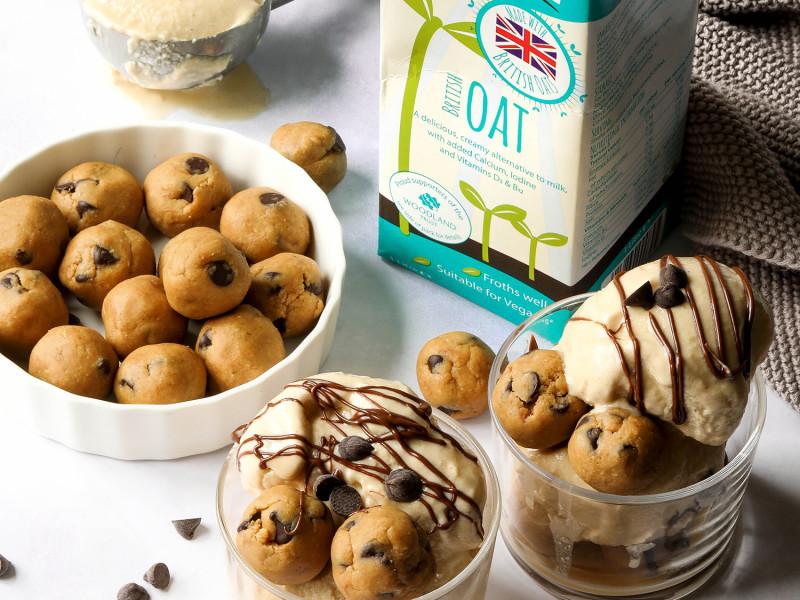 Planted UK: Plant-Based Cookie Dough Peanut Butter Ice Cream