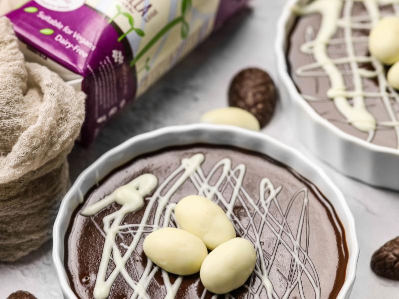 Planted UK: Vegan Easter Chocolate Pudding