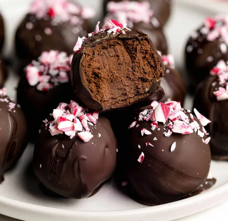 Planted UK: Peppermint Chocolate Truffles